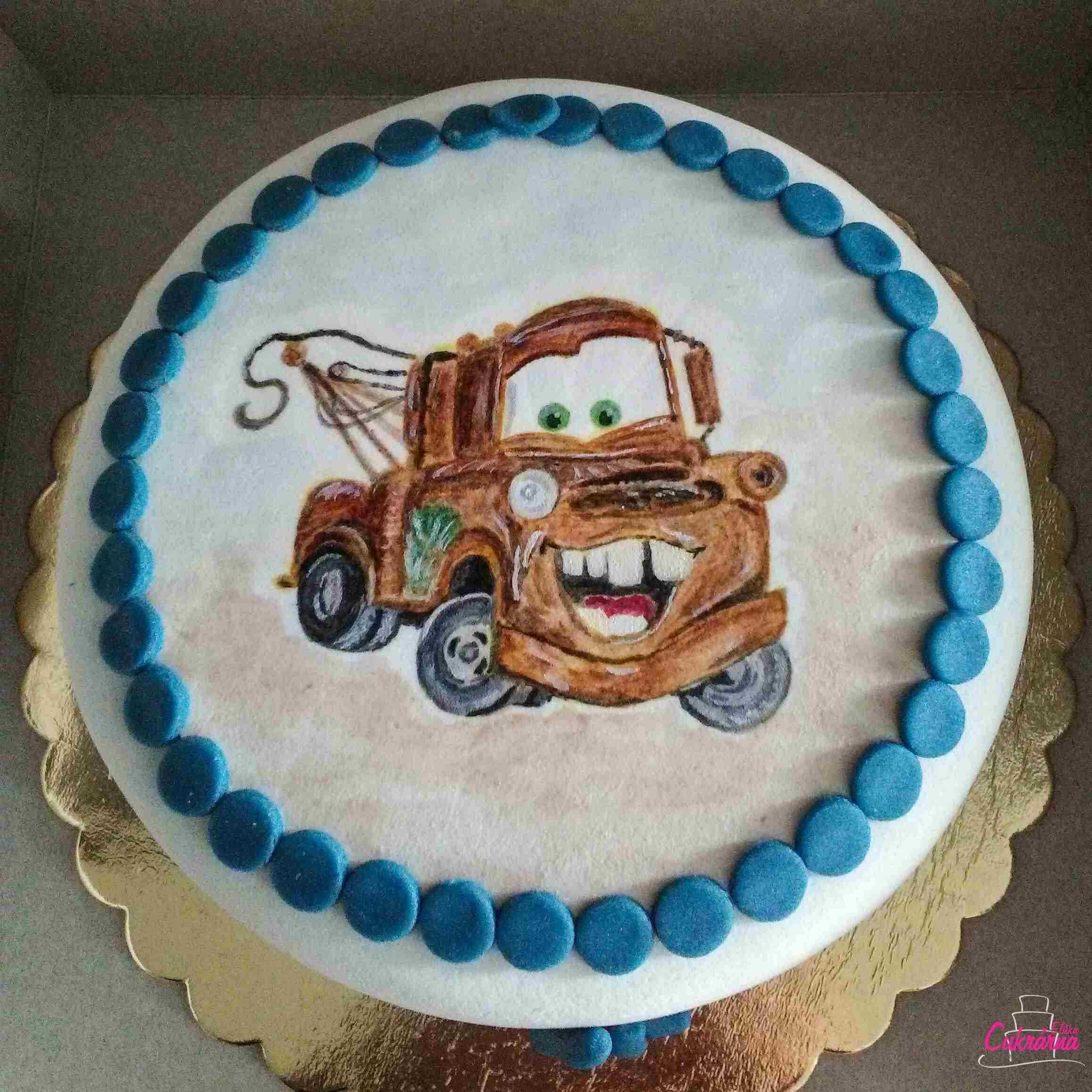 Cars - Burák 2 (malovaný obrázek)