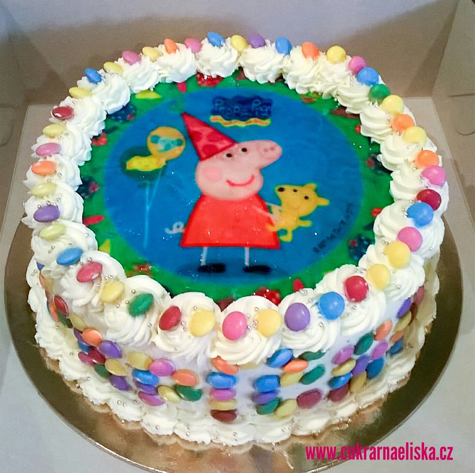 Prasátko Peppa 1 (jedlý potisk)
