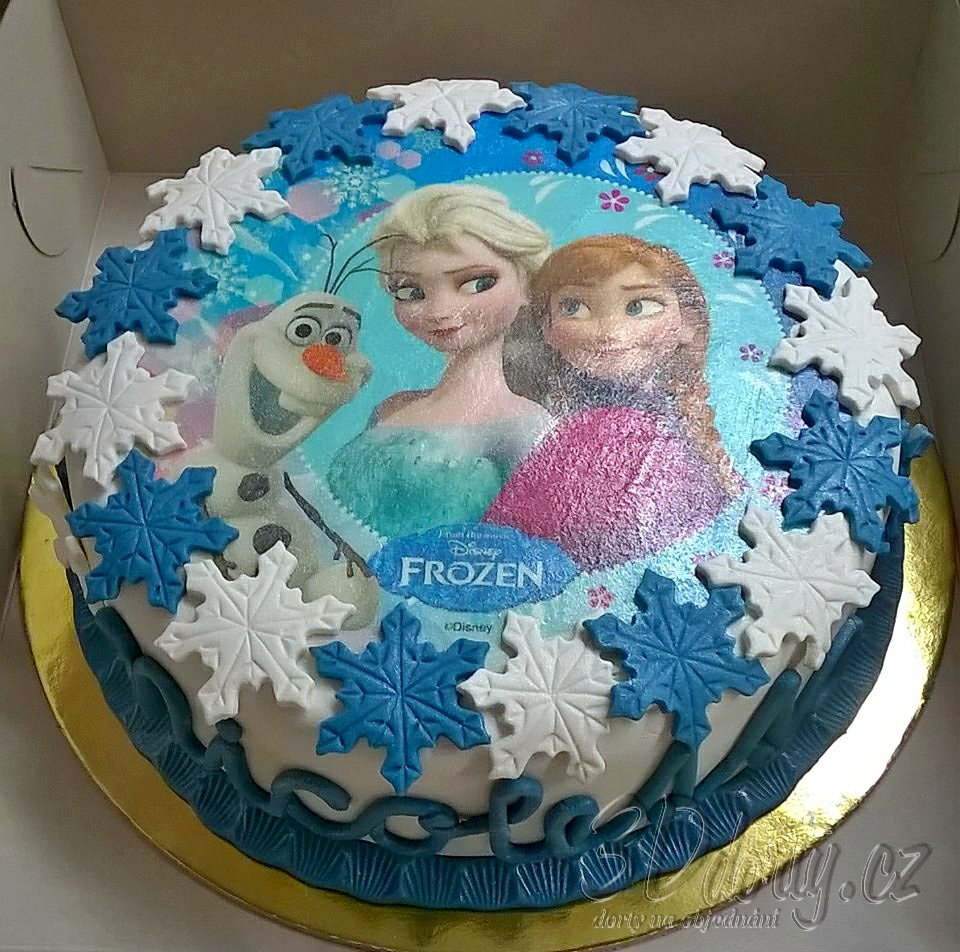 Ledové království   - Elsa a Anna 1 (jedlý potisk)