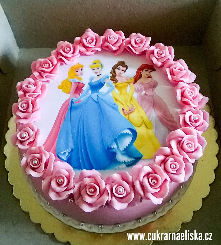 Princezny 5 (jedlý potisk)
